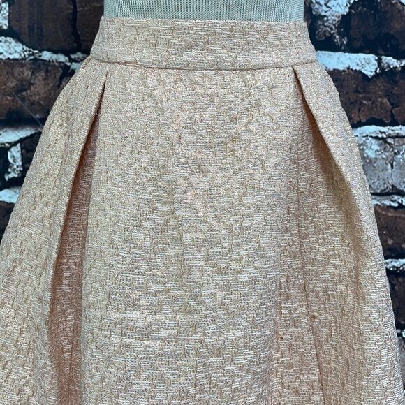 Kate Spade Skirt The Rules Pleated Mini Sparkles Pink Size 6 - Picture 6 of 15